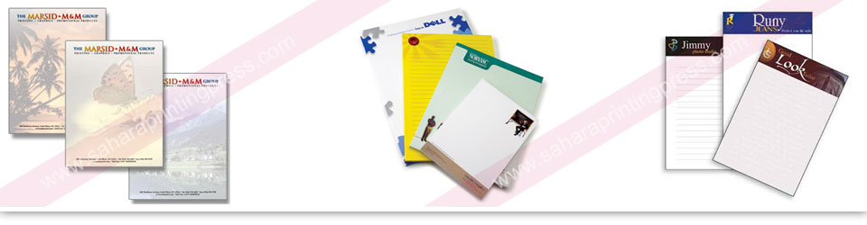 Note Pad Printing Dubai